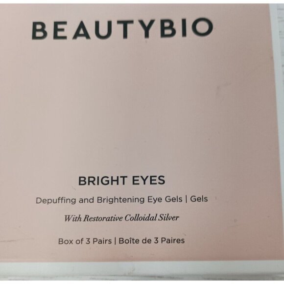 Beautybio Bright Eyes Depuffing and Brightening eye Gels 3 Pairs Box New - Picture 2 of 5